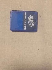 Sony PlayStation 1 PS1 MadCatz Clear blue Memory Card