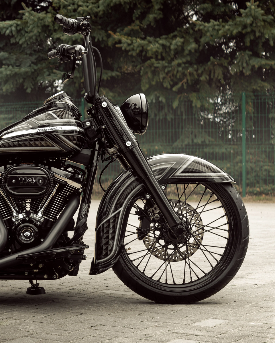 M8 ソフテイル FLHC FLHCS FLDE 18-24 vance&hines バンス