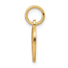 10K I LOVE YOU Heart Charm 10C474