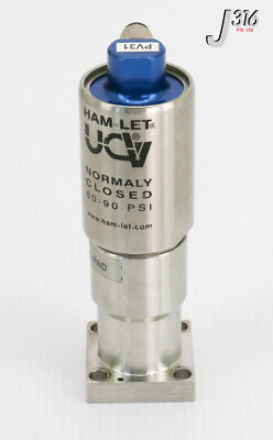 タケ③ 18651 HAM-LET UCV VALVE, SEAT PCTFE, N.C., 60 - 90 PSI HMS20-4VKC