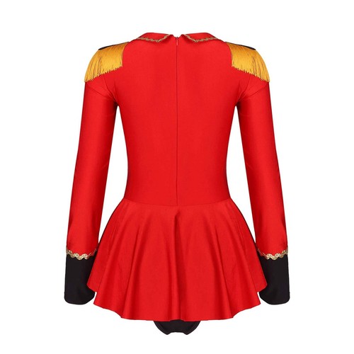TiaoBug Womens Circus Ringmaster Costume Halloween Outfit Long Sleeve AU - Picture 14 of 22