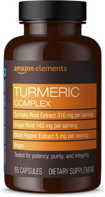 Turmeric Complex, 316 Mg Curcumin, 140 Mg Ginger, 5 Mg Black Pepper - Joint &...