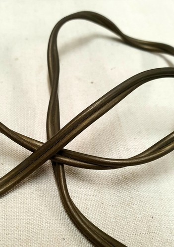 ANCIEN INTERRUPTEUR ZEPPELIN OLIVE PRISE ÉLECTRIQUE CABLE POUR LAMPE A POSER - Picture 7 of 7