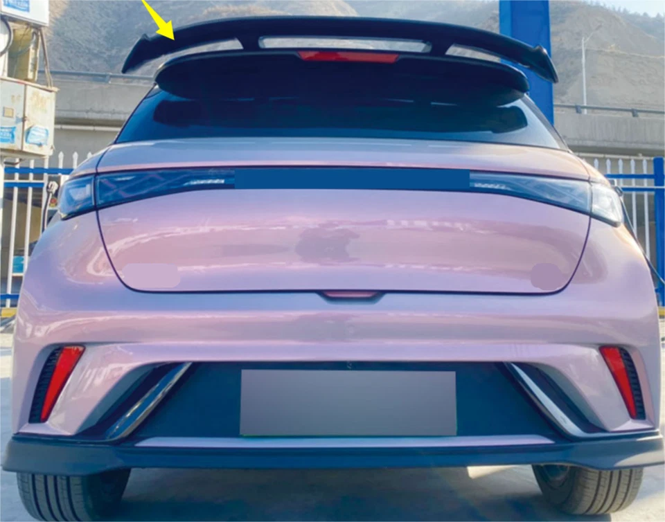 Alerón trasero universal de 52"" negro para Toyota Yaris Hatchback 5 puertas Foto 2 de 4