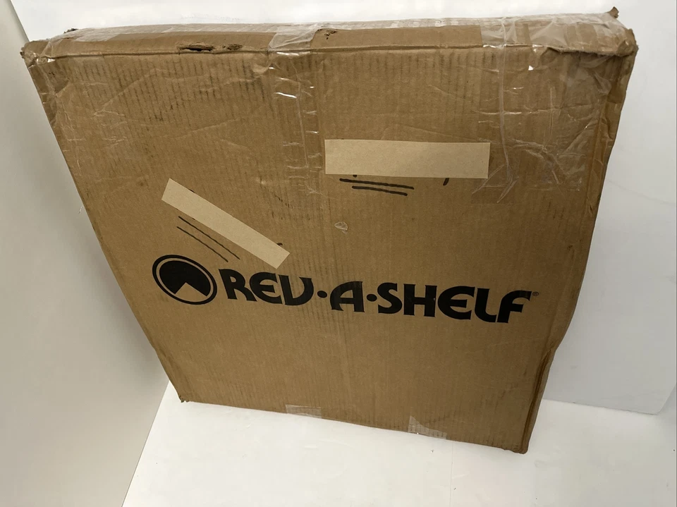 Rev-A-Shelf 6942-28-11-52 28” Lazy Susan Pie-Cut Polymer 2-Shelf-White - Image 2 of 4