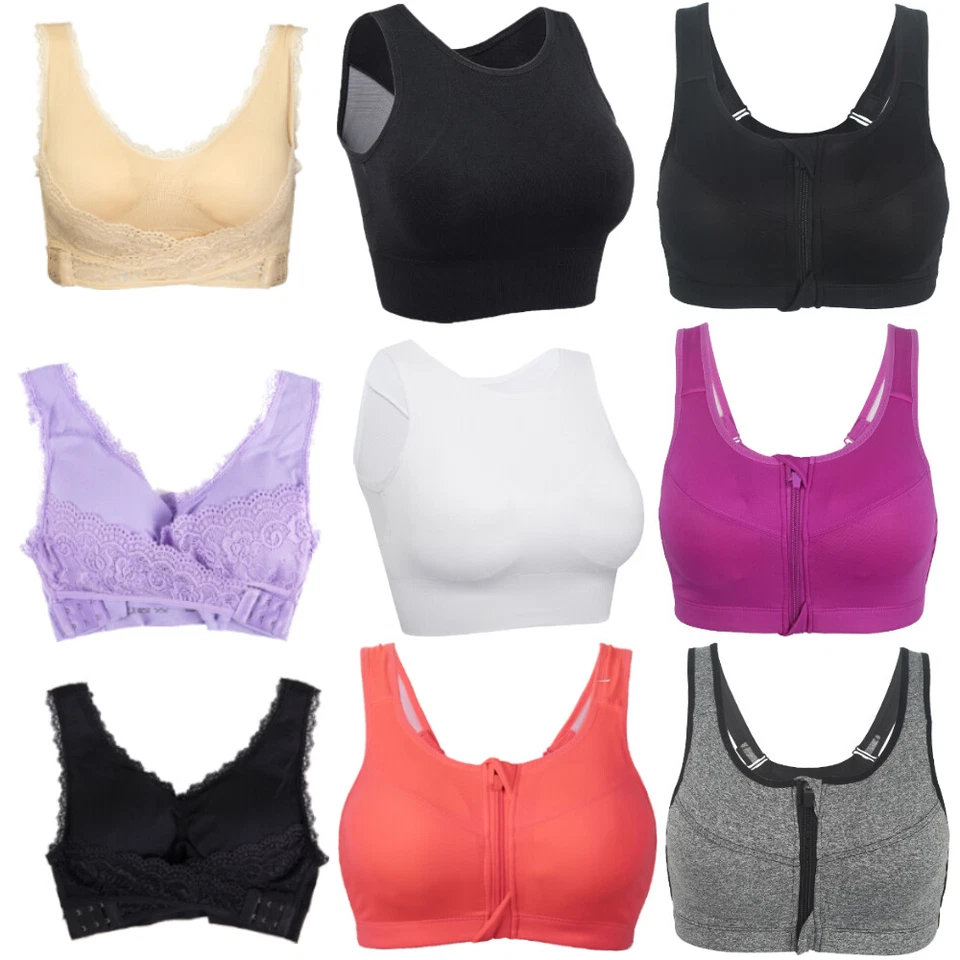 美国女式阻尼运动文胸终极加厚冲击赛车健身背心瑜伽 — 第 3/4 张图片