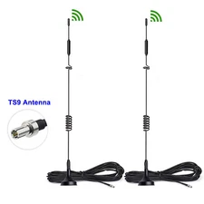 2x 12DB 4G External TS9 Antenna For Huawei R212 MF93 E392 E5573 E5577 E5372 R215