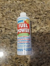 FPPF Fuel Power 00100 Diesel & Gas Fuel Treatment Additive w/ Lubricity 8 oz NEW
