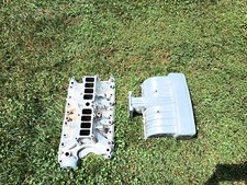 1993-1995 Ford Lightning 5.8l Polished Intake Manifold Mustang Cobra Gt40 351w