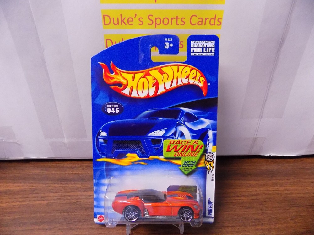 Hot Wheels - 2001 Mattel, Inc. - Pony-Up - Die Cast - 1889