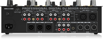 Behringer DDM4000 Professional 5-Channel Digital DJ Mixer w