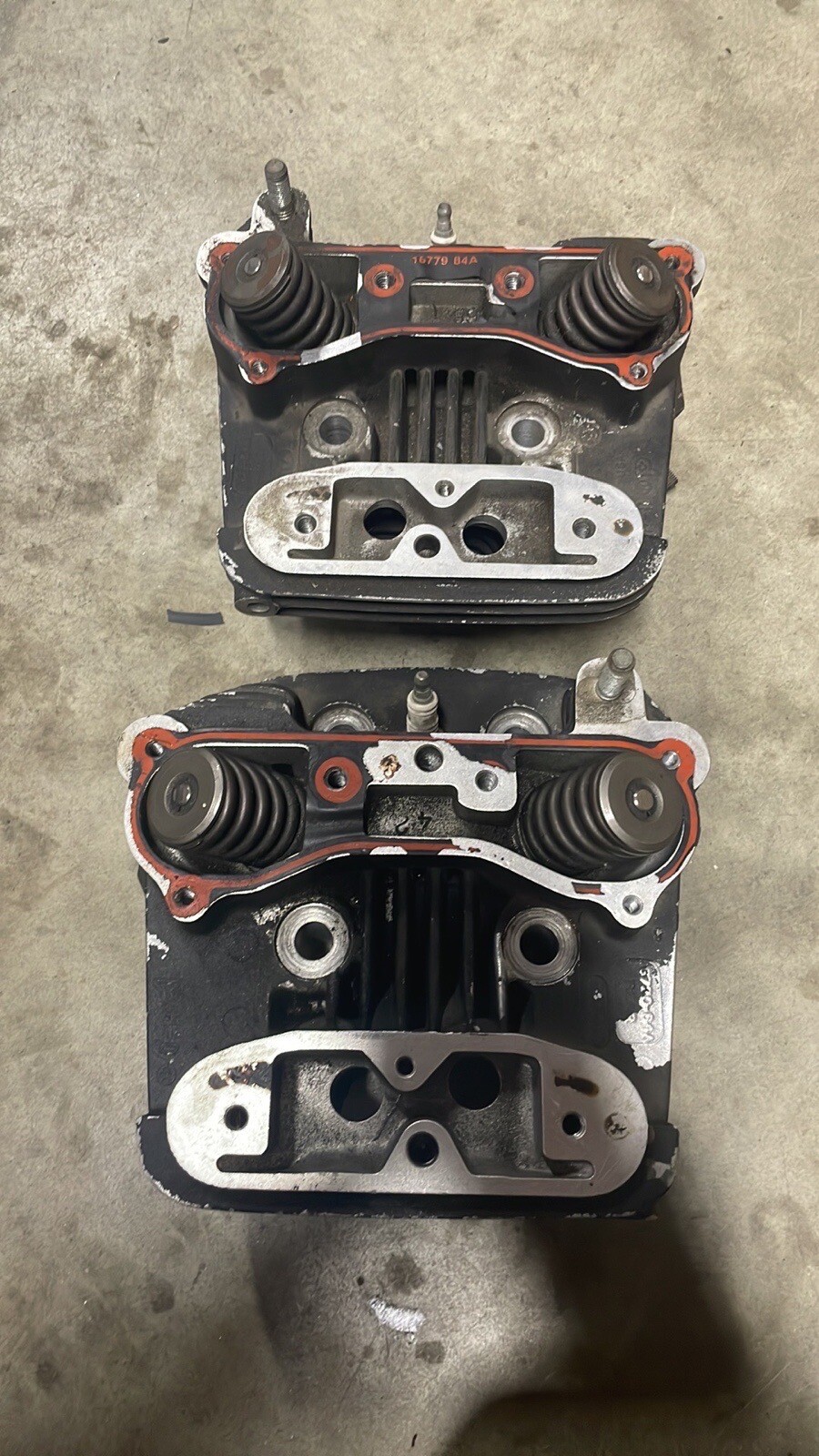 19841991 HarleyDavidson 80" EVO Evolution Cylinder Heads 1672084 /