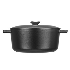 Fissler Cast Iron Casserole Pot Stew Dish Oven Safe Self Basting Lid 24cm 4.2L
