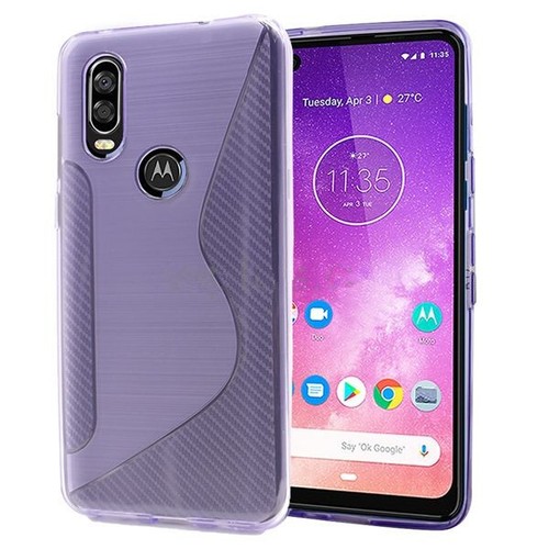 Ultra Thin Soft TPU Silicone Jelly Back Cover Case for Motorola Moto One Vision - Bild 6 von 7