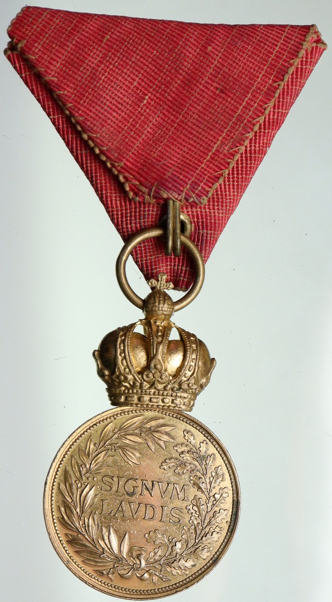 Médaille Autriche François-Joseph Ier 1880 – Fiançailles Prince Rodolphe – Dorée