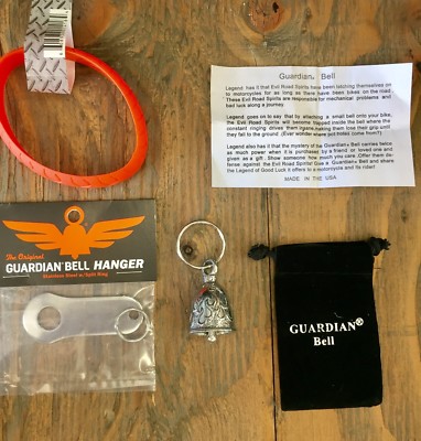 GUARDIAN BELL FLAME COMPLETE MOTORCYCLE KIT W/ HANGER & WRISTBAND