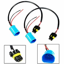 2x 9007 to 9006 Extension Wiring Harness Power Cord for Headlight Fog Light NEW