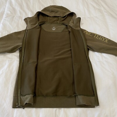 Arcteryx Word On End Full Zip Hoody - Excellent - Mens Small