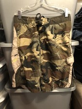 MICROS Boys Swim Board Shorts Camo Print Size 16