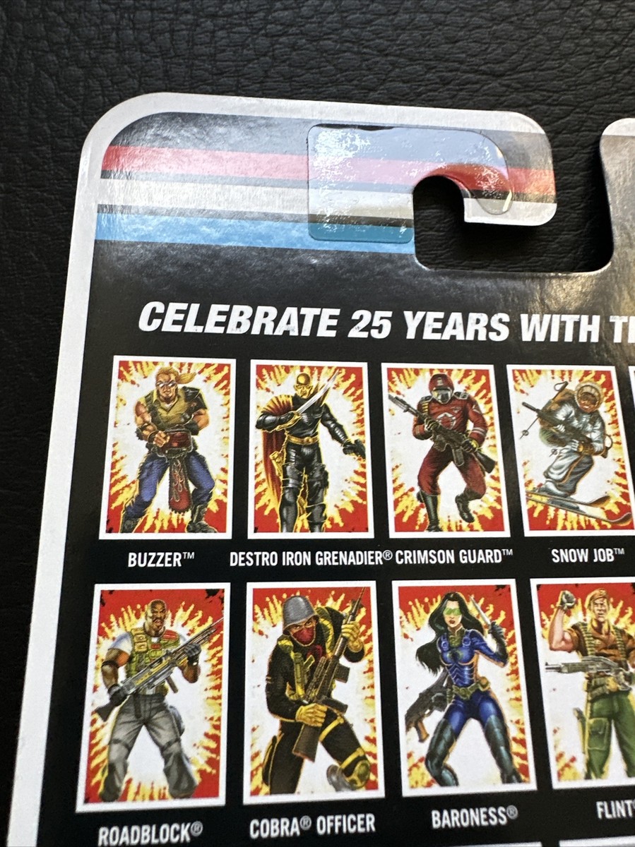 GI Joe 25th Anniversary Cartoon Series Arctic Trooper Snow Job