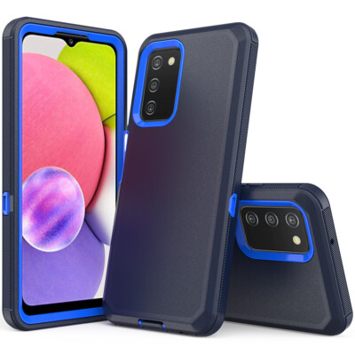 For Samsung Galaxy A03s Case Heavy Duty Defender Armor Cover / Screen Protector