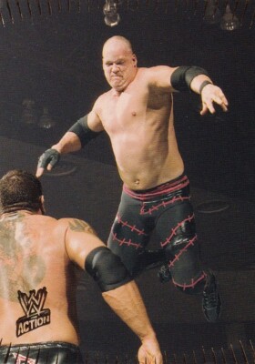 Kane 2007 WWE Wrestling Trading Card Topps Raw Wrestler Smackdown Action #42