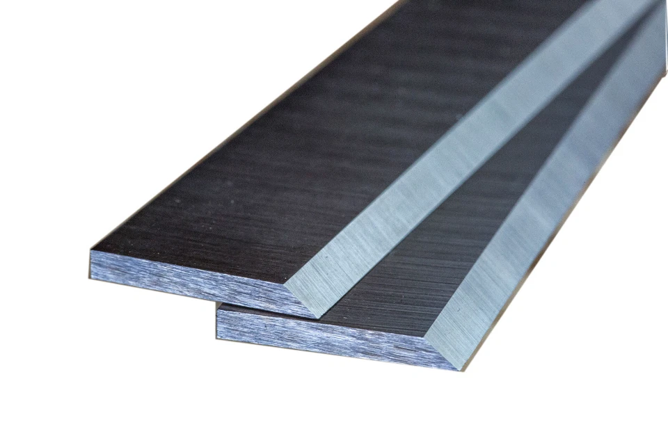 Couteaux de rabot HSS 400 x 25 x 3 mm réaffûtables 1 paire - Photo 2/4