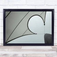 Tense Rhenen Shapes Geometry Graphic Netherlands Wall Art Print
