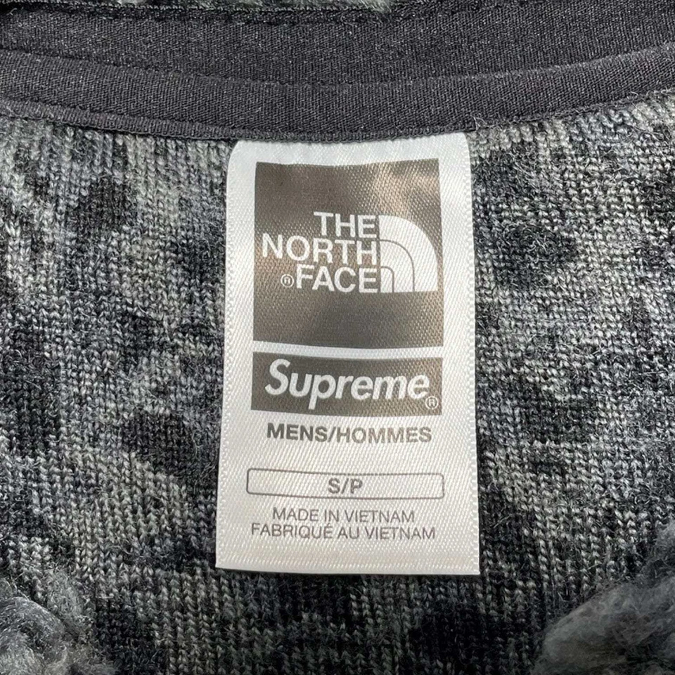 Supreme The North Face High Pile Fleece Long Sleeve Top Black - Image 4 of 4