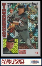 2019 Topps Update #T84U-50 Kevin Cron Silver Pack 1984 Topps Baseball Chrome RC