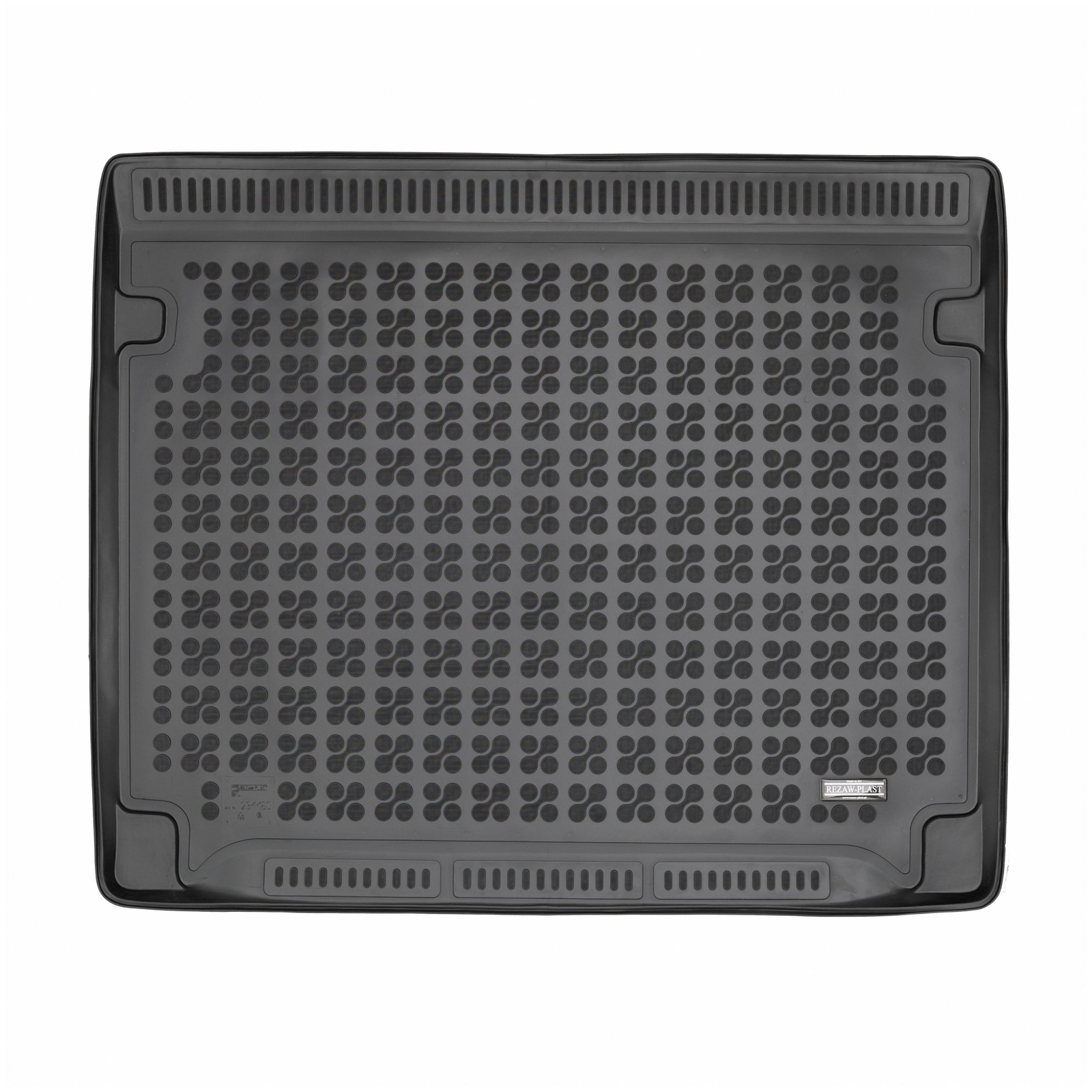 Tapis de coffre Peugeot e-RIFTER Rezaw-Plast en TPE noir pour modèles depuis 2021
