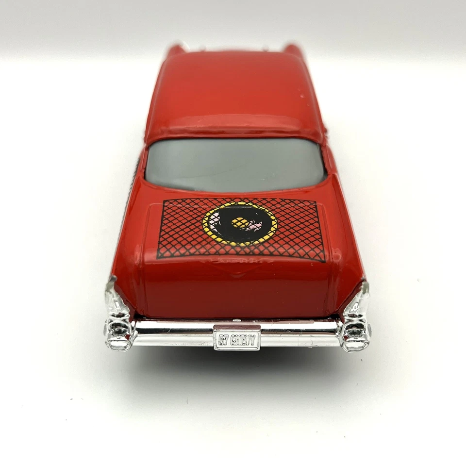 Vintage Diecast Majorette 57 Chevy Red Bel Air All American Traffic Jammers - Image 3 of 4
