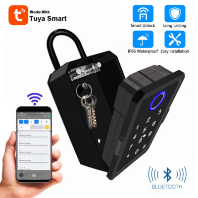 Smart Key Safe Lock Box Security Combination Bluetooth Outdoor Key