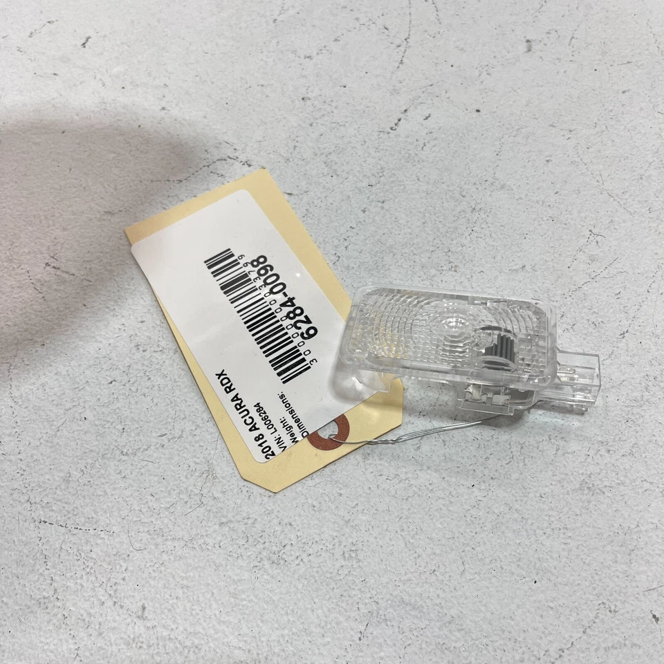 Lente de luz de puerta trasera Acura RDX 2013-2018 OEM 1 PIEZA Foto 4 de 4
