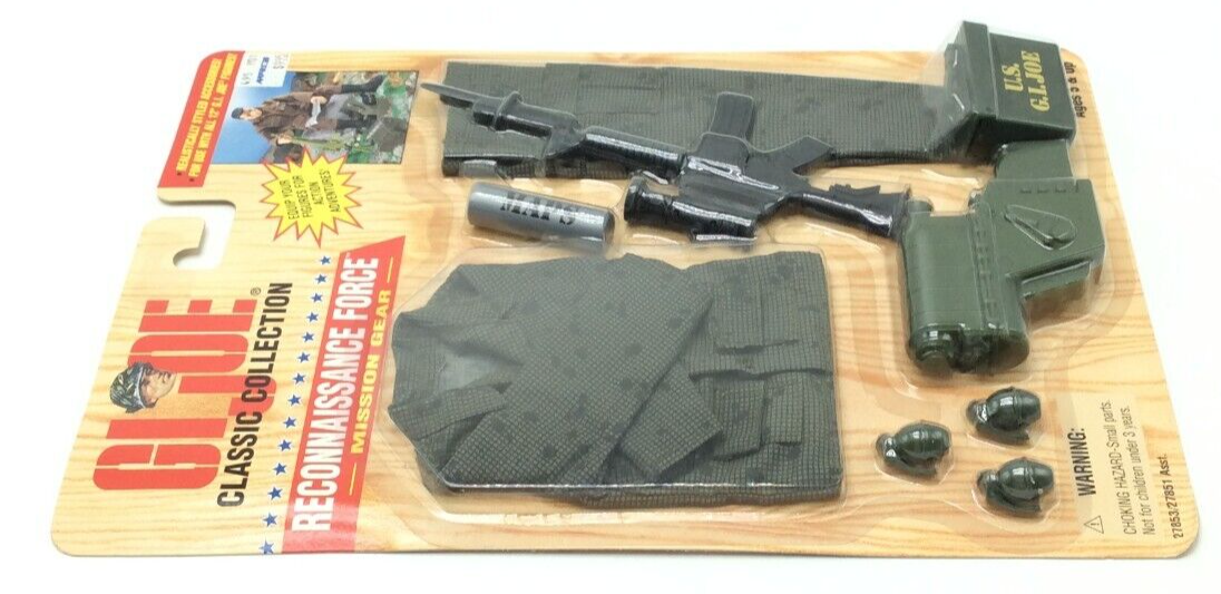 G.I. Joe Classic Collection Reconnaissance Force Mission Gear For
