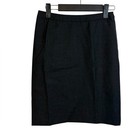 Agnes B. Paris Vintage Charcoal Wool Pencil Skirt Women's Size 4