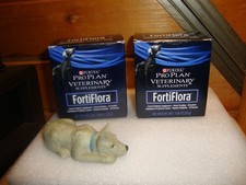 Purina FortiFlora Dog Supplement 2 Packs 60 Sachets, Past Best