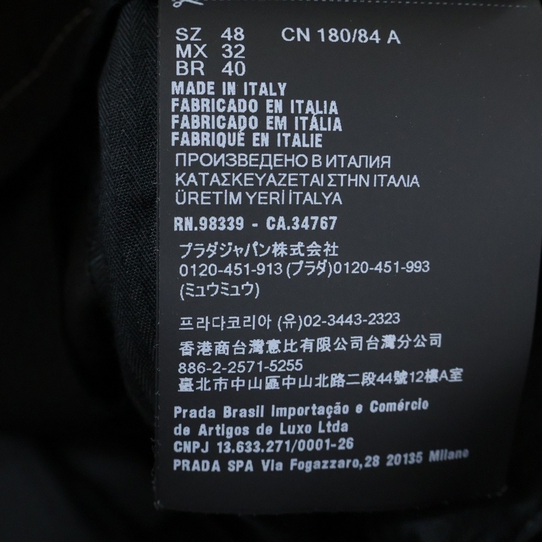 PRADA 25SS Linne Bermuda Shorts Short Black UP0323 Used 9d4672807c598bfaf0c7e2bf thumbnail 7