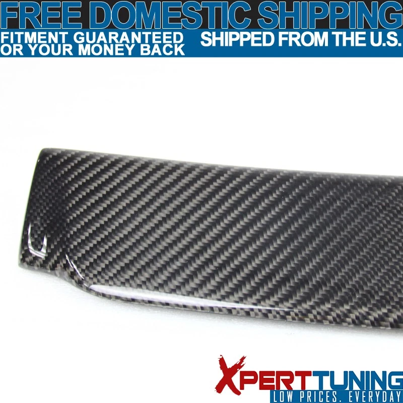 Fits 14-20 Lexus IS250 IS350 IKON Style Rear Roof Spoiler - Carbon Fiber Foto 4 de 4