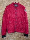 Diesel x Ducati Bomber Jacket Large Men Red Racing Utility Zip Pockets Padded