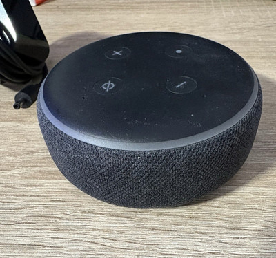 Amazon Echo Dot 3.Generation Smart Lautsprecher Alexa schwarz mit Netzteil