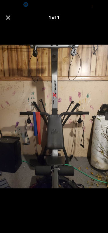 Bowflex PR1000 Home Gym everything comes with it