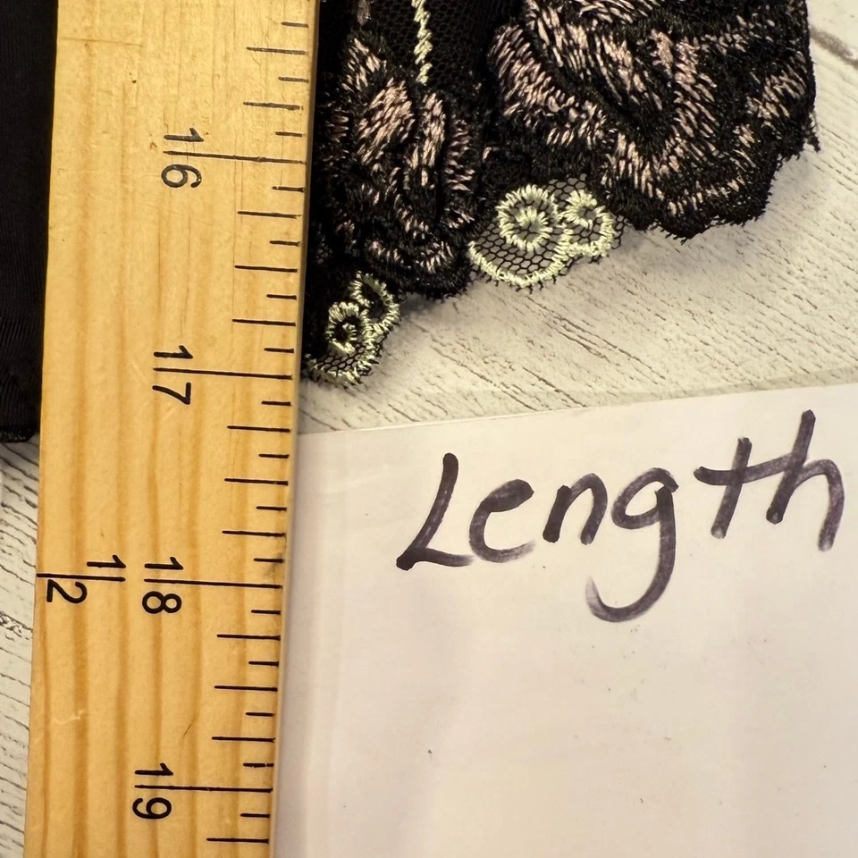 VTG Donna L'oren Y2K black lace corset 34C whimsygoth coquette grunge witchy emo - Image 3 of 4