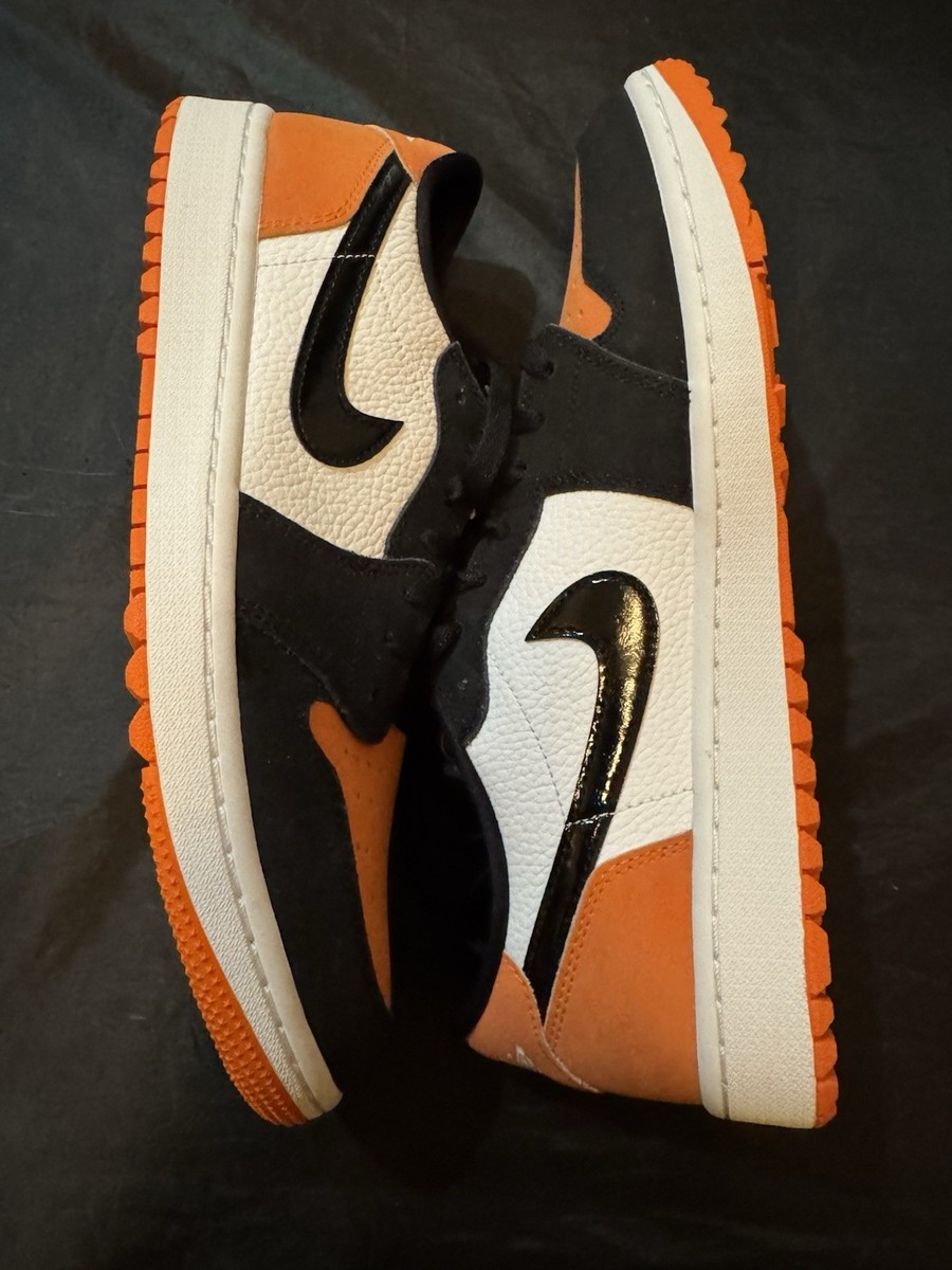 Nike Jordan 1 Low G Golf Shoes 'Shattered Backboard' US 11.5 Men's