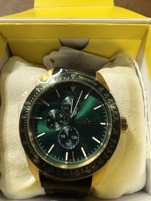 Invicta Aviator Nomad Men's Watch - 45mm,Black/ Green Dial (49077) 