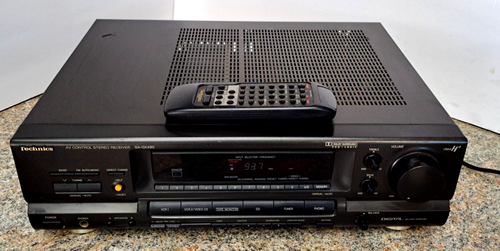 Technics SA-GX490 AV Control Stereo Receiver Home Audio Phono 5 Channel AVR - Picture 1 of 11