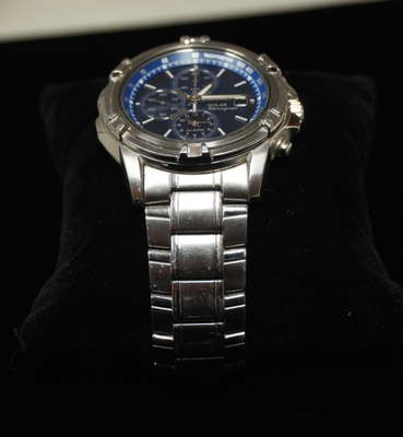 H*O様 SEIKO ソーラークロノグラフ V172-0AJ0 Seiko Solar Chronograph Alarm Watch V172-0AJ0 Stainless Steel
