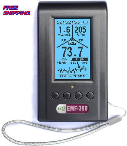 Smart RF Detector with Sensors for 5G Power Lines Microwaves and Safety Alerts - Picture 12 of 12