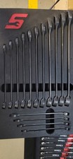 15 pc 12-Point Metric Flank Drive Combination Wrench Set (10–24 mm) Industrial