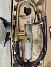 Pfister F-529-7BARBG Barulli Kitchen Faucet w/Soap Dispenser - Brushed Gold
